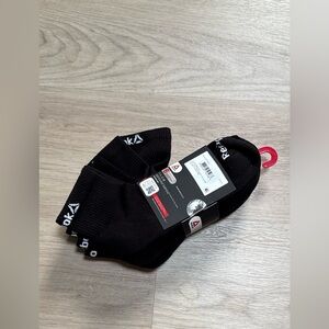 Reebok Black Low-Cut Athletic Socks - 3 Pack